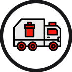 Icon of Rubbish Removals Truck